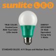 3Pk - Sunlite 3w LED A19 Green Colored Non-Dimmable Bulb - 25w Equiv Online Sale