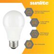 3Pk - Sunlite 14w A19 LED 2700K 1500Lm Non-Dimmable Bulb - 100W Equiv For Discount