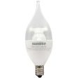 Sunlite 4.5w LED CA11 Clear Chandelier CFC E12 Base 2700K Bulb - 40W Equiv Fashion