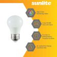 Sunlite 5.5w 120v LED A15 Refrigerator E26 Base 4000K Frosted Bulb - 40W Equiv Discount