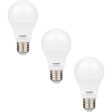 3Pk - Sunlite 9w A19 LED 2700K 800Lm Non-Dimmable Bulb - 60W Equiv Online