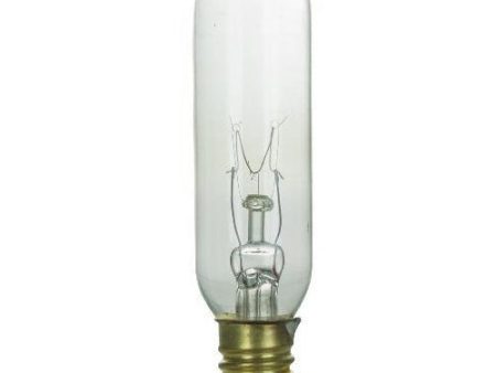 SUNLITE 15w T6 145v Candelabra Base Clear Bulb Hot on Sale