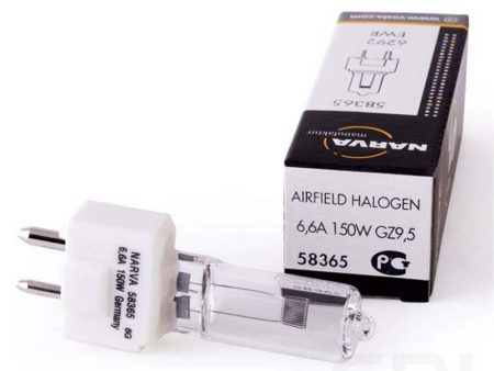 Narva 58365 EWR 6292 6.6A 150W GZ9.5 Base Airfield Bulb Hot on Sale