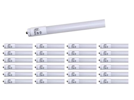 25Pk - 14W 48-in T8 LED Single Pin Base CCT Tunable White Finish Ballast Bypass Online Hot Sale