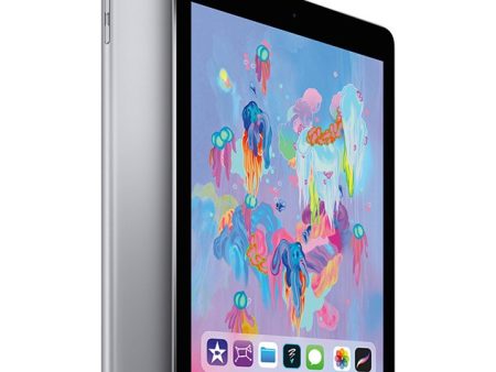 Apple iPad 6 (2018) 9.7-inch 32GB Wi-Fi + Cellular 4G (Good-Reconditioned By TechCrazy) on Sale