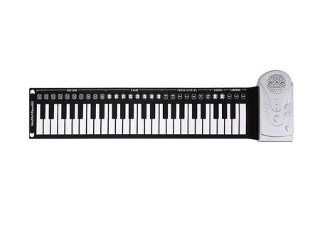 Flexible 49 Keys roll up piano soft silicone foldable electronic keyboard For Discount