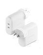 Cygnett PowerMaxx 70W Dual Port GaN Wall Charger - White Online