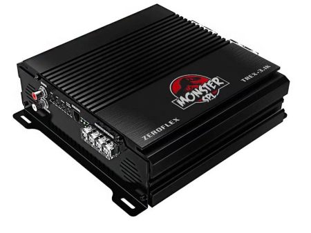 Zeroflex TREX-3.1K 1 x 3300rms @ 1ohm mono amplifier + Free Bass Controller Supply