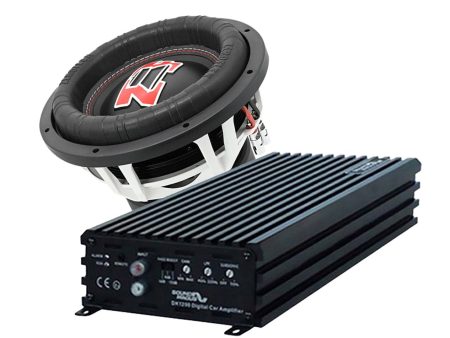 Zeroflex  EVO-15 - 15  1500W RMS Car Subwoofer +Sound Magus DK2000 Class D Amplifier 2000w RMS (Combo Pack) Sale