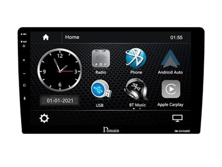 Domain DM-CA1068BT 10.1-inch Apple Car Play & Android Car Stereo Hot on Sale