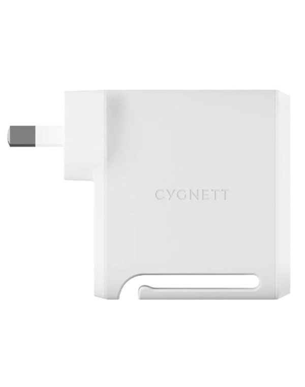 Cygnett PowerMaxx 70W Dual Port GaN Wall Charger - White Online