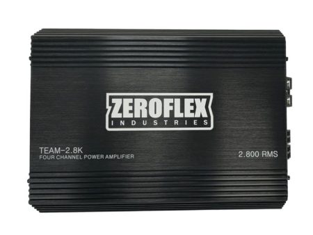 Zeroflex Team -2.8K 4 Channel Amplifier With Bass Controller For Cheap