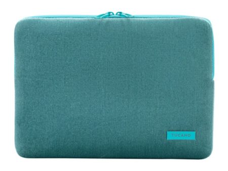 Tucano 13-14  Velluto Sleeve- Teal Blue Online Hot Sale