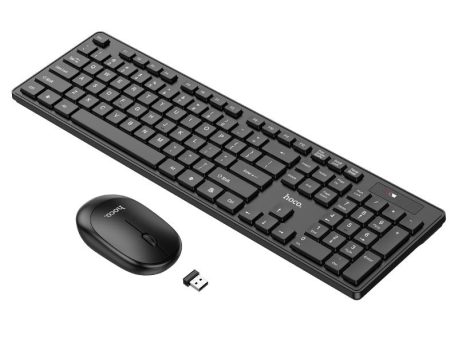 Hoco Wireless Business Keyboard + Mouse Set (GM17) Hot on Sale