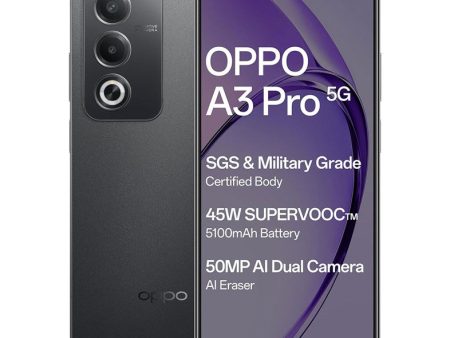 Oppo A3 Pro (2024) 8GB 256GB 5G Dual Sim Smartphone (Brand New) Online Sale