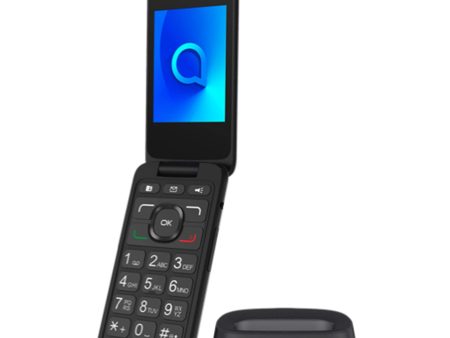 Alcatel 30.82 4G Flip Keypad Phone -With Charging Cradle (Brand New) Online