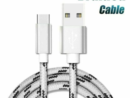 1M Fast Charging USB Type C Cable For Samsung Galaxy S series A series Note Tab LG Huawei HTC Google Pixel Android – White Fashion