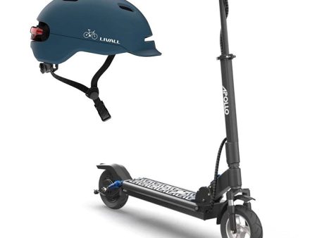 Apollo Light 350W 35KM-Range 35KM H-Speed Electric Scooter (Brand New) + Livall Helmet C20 (Bundle Deal) Sale