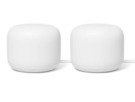 Google Nest WiFi Router & 1 Point -2 Packs (Brand New) Online