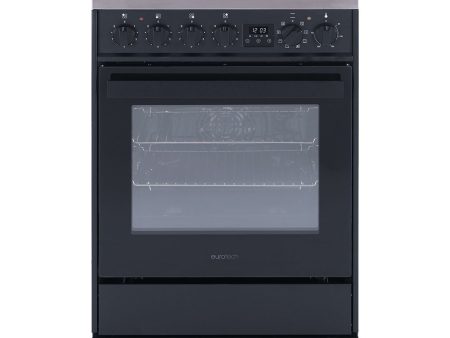 Eurotech 60cm Electric Freestanding Cooker - Black (ED-EUROC60BK) Fashion