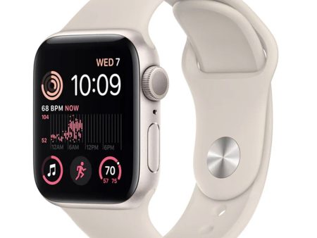 Apple Watch Series 8 45MM GPS + Cellular Starlight Aluminum Case Sport Band A2774 (Brand New) For Cheap