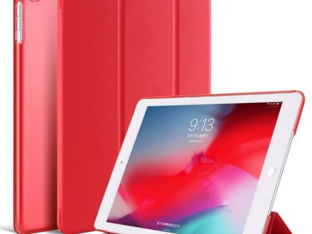 Apple iPad Air 4 4th Gen 10.9 inch 2020 Folio Smart Leather Magnetic Stand Case Cover (Red) Online now