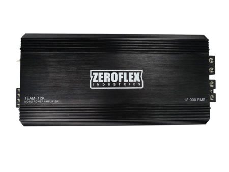 Zeroflex Team 12K Mono Car Amplifier 12000rms 1ohm Mono Supply