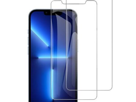 [2 Pack] Apple iPhone 13 Pro Tempered Glass Screen Protector Film Guard (Clear) For Cheap