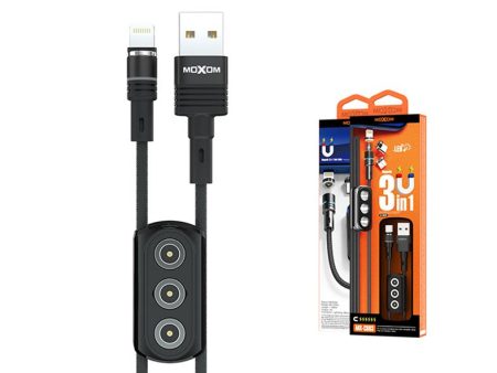 Moxom 3 in one Magnetic cable MX-CB83 Online now