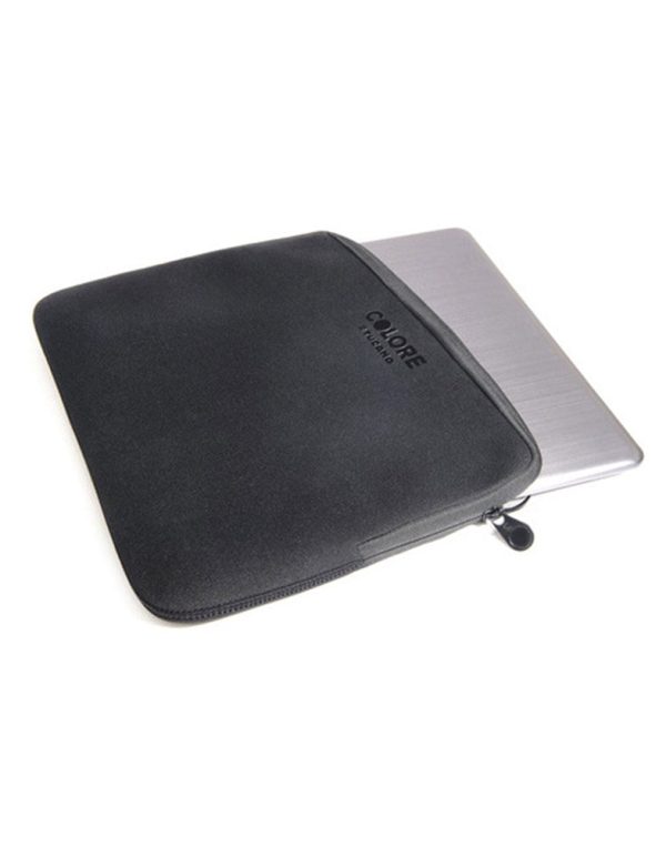 Tucano Colore Neoprene Sleeve for 11.6 to 12.5 Inch Laptops - Black Online now