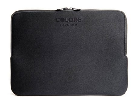 Tucano Colore Neoprene Sleeve for 11.6 to 12.5 Inch Laptops - Black Online now