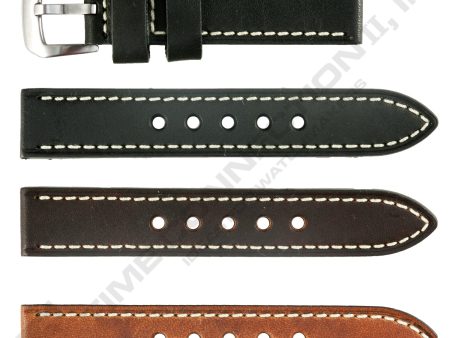 VSB No. 320 Vintage Watch Straps with Hand-Sewn Stitching (20mm - 24mm) Hot on Sale