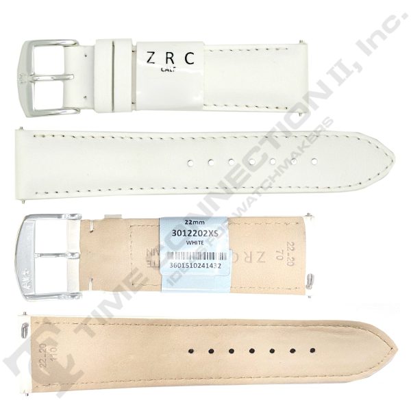 ROCHET ZRC No. 301 Calfskin Grain Fine Leather Quick Release SHORT Straps (12mm~22mm) Online