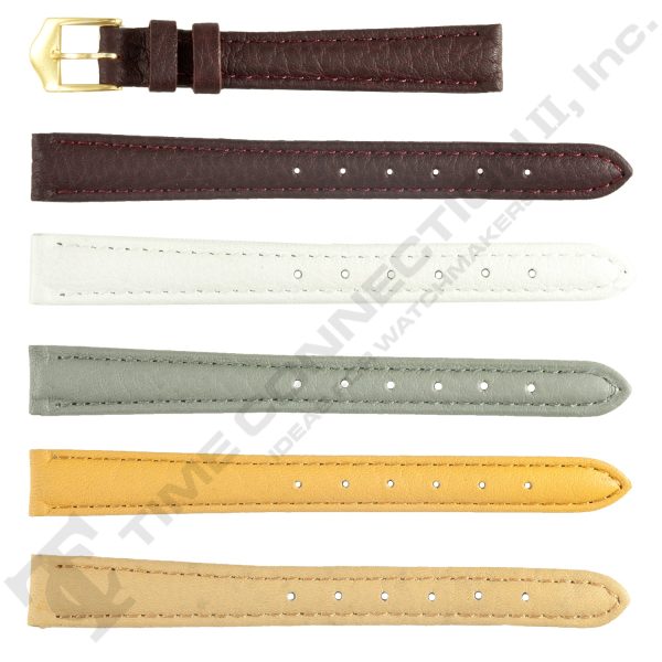 Banda No. 153 Buffalo Grain Fine Leather Straps (12mm~20mm) Online