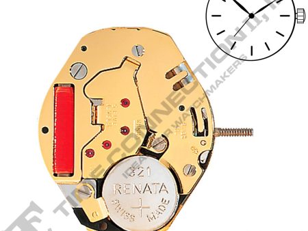 Harley Ronda 1063 3 Hands Swiss Made Quartz Movement Ht. 3.05MM For Discount